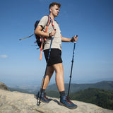 KIJE TREKKINGOWE BLUE NOWOCZESNY UCHWYT ALUMINIUM TRÓJSEKCYJNE NILS TK8601