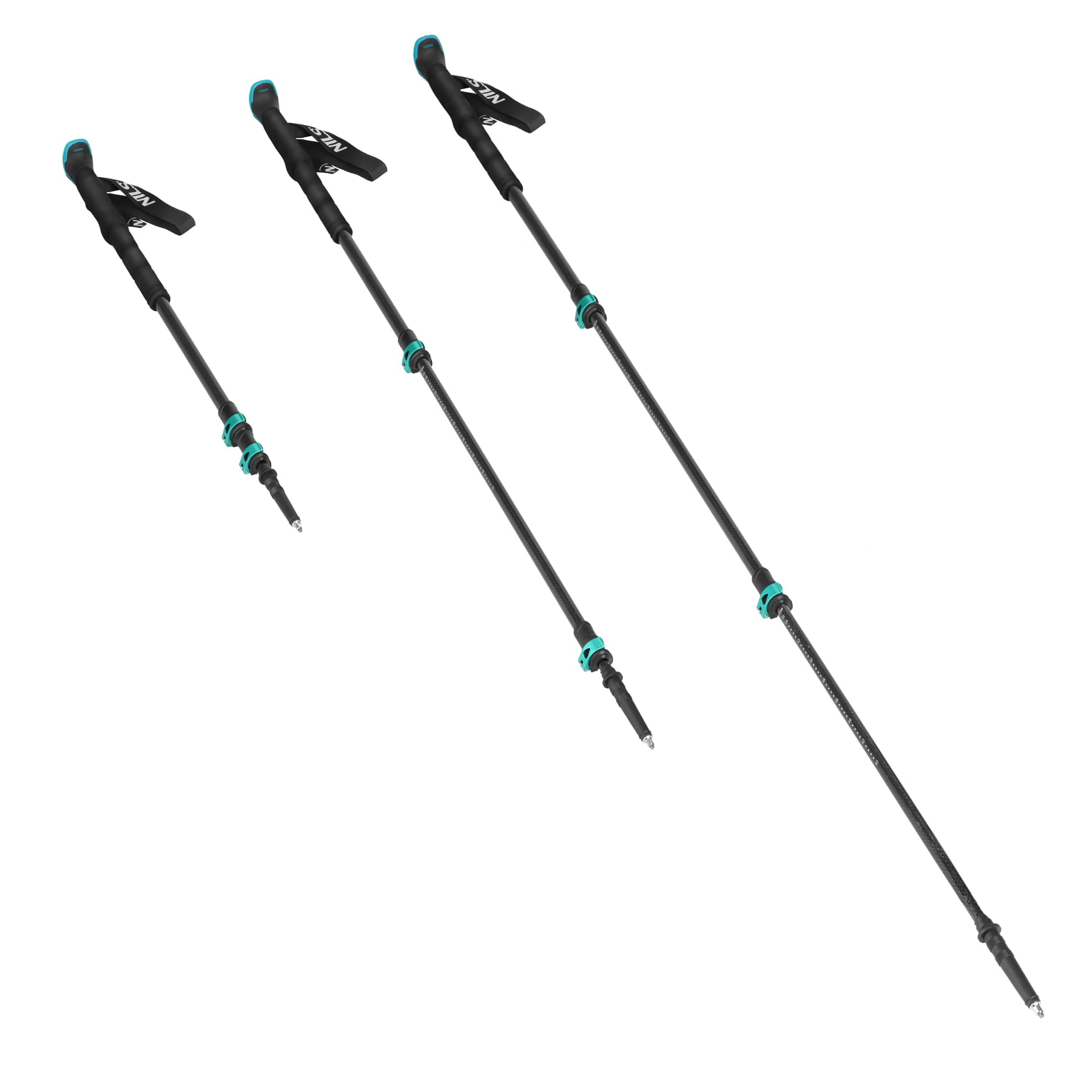 KIJE TREKKINGOWE DO CHODZENIA ZAAWANSOWANE TECHNOLOGICZNIE NILS TK8607