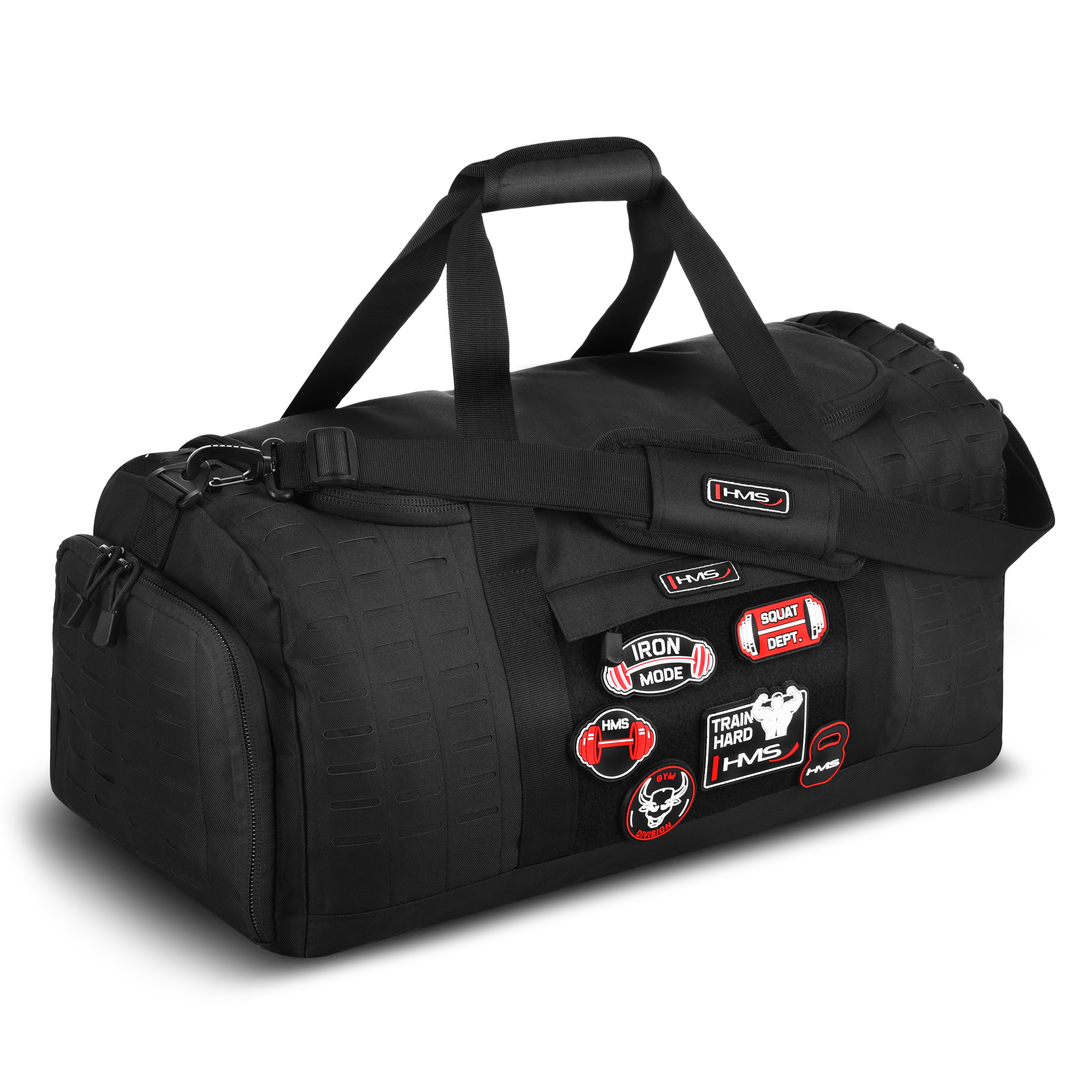TORBA NA SIŁOWNIE MILITARNA CZARNA 40L HMS TNS01