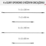 TX02 ZESTAW DO ĆWICZEŃ SIŁOWYCH HMS