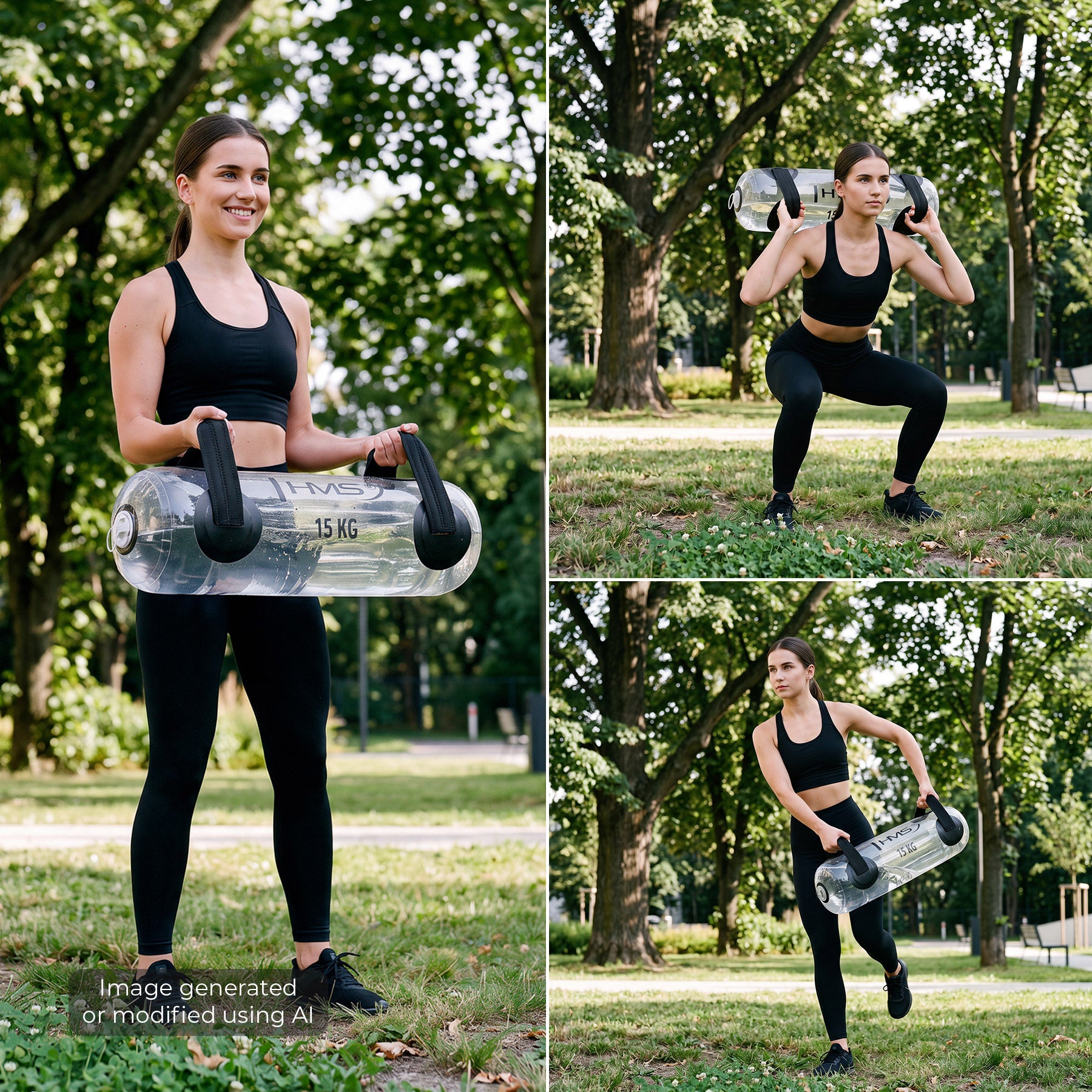 WOREK TRENINGOWY WYPEŁNIANY WODĄ AQUA POWERBAG HMS WAB