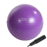 PIŁKA GIMNASTYCZNA YB03 NEW 55CM VIOLET MASUJACA HMS