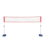 SIATKA MULTIFUNKCYJNA BADMINTON+TENIS+SIATKÓWKA POKROWIEC PEŁNY NILS NT0300 3w1