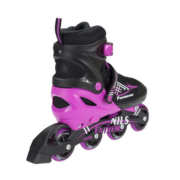 NF7104 A BLACK/PINK ROZM. S ŁYŻWY FIGUROWE NILS EXTREME