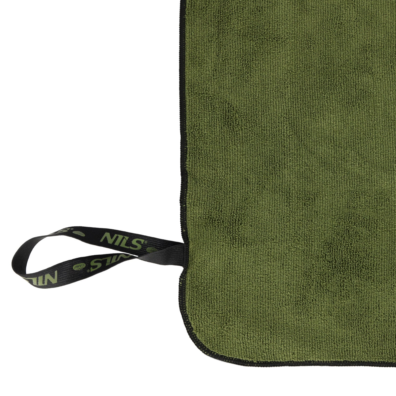 RĘCZNIK Z MIKROFIBRY WOJSKOWY KHAKI 120x60 cm NILS CAMP NCR15