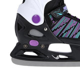 NH2255 A BLACK/VIOLET ROZM. XS(29-32) ŁYŻWY HOKEJOWE NILS EXTREME