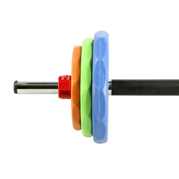 Sztanga fitness SBP22 HMS – zestaw do ćwiczeń siłowych 20 kg