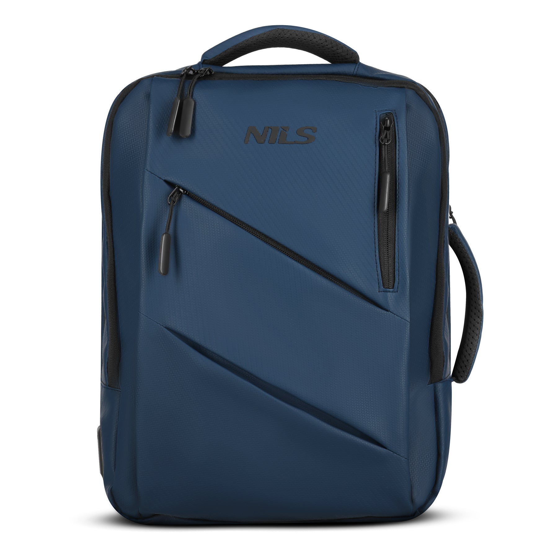 PLECAK DO SAMOLOTU NA LAPTOPA MIEJSKI Z PORTEM USB 15L GRANATOWY NILS NC4502