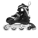 NA1123 A CZARNE  ROLKI NILS EXTREME