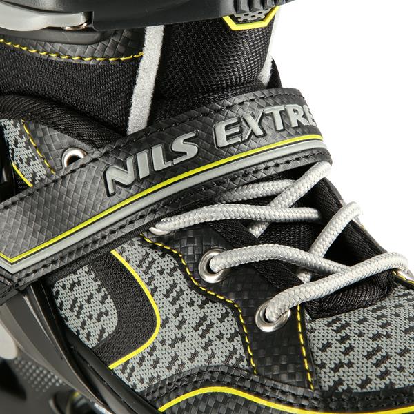 NA14198 CZARNO-ŻÓŁTY  ROLKI NILS EXTREME