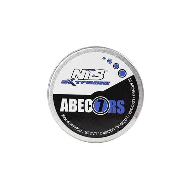 ŁOŻYSKA (8szt.) OPAK. METAL ABEC-7 RS NIEBIESKI CARBON  NILS EXTREME
