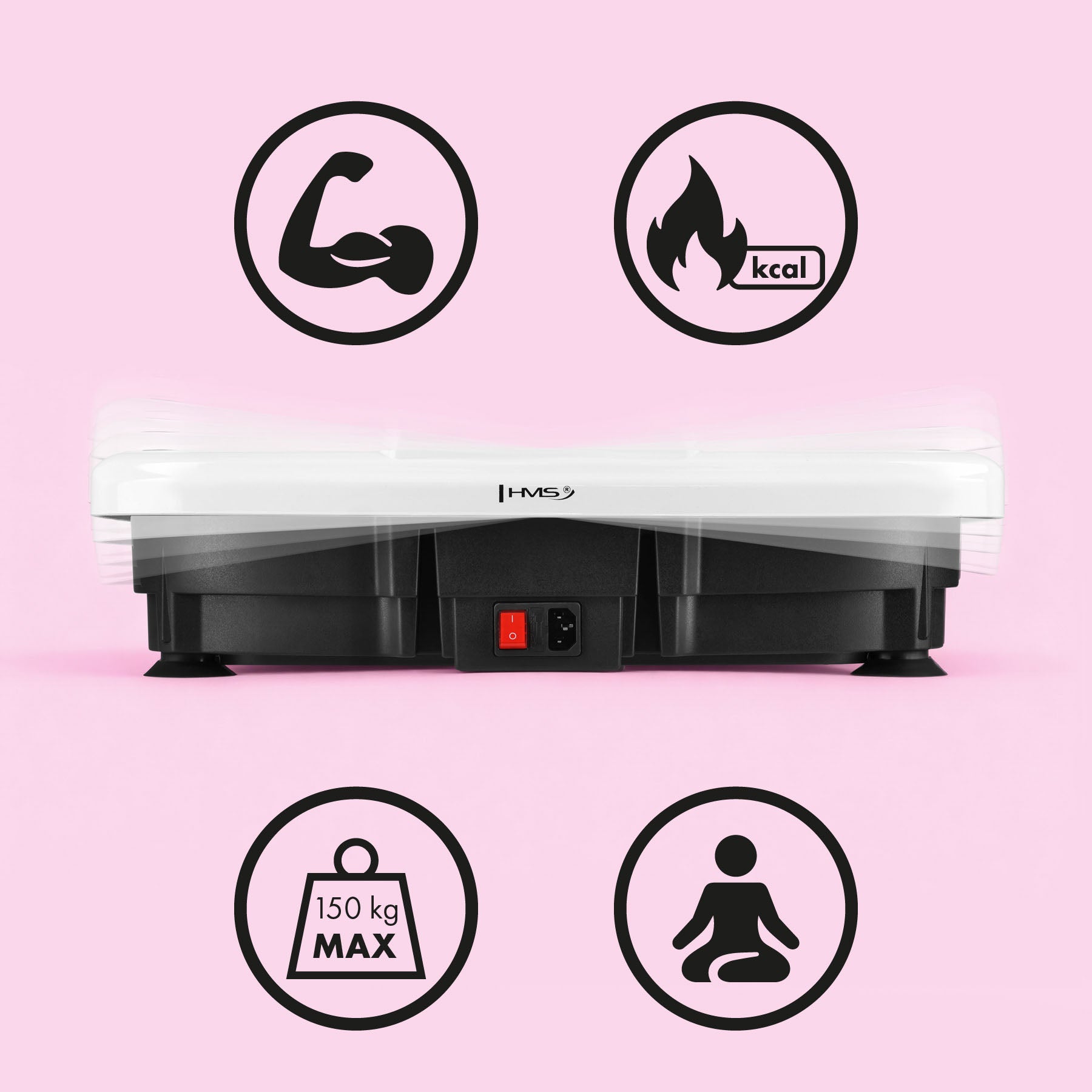 PLATFORMA WIBRACYJNA Z LINKAMI TRENINGOWYMI HMS SVP45