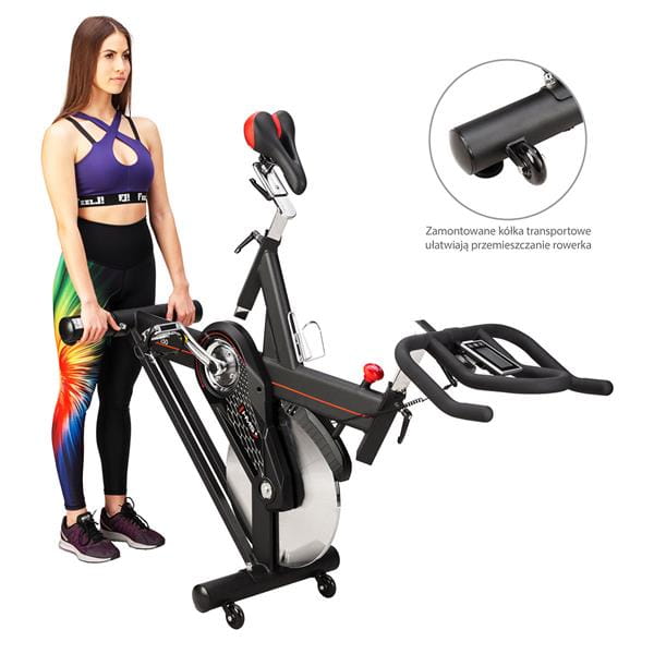 SW7150 ROWER STACJONARNY SPINNINGOWY 20KG HMS