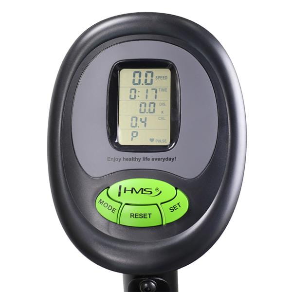 R9259 PLUS POZIOMY ROWER MAGNETYCZNY HMS (9 KG) czarno-zielony