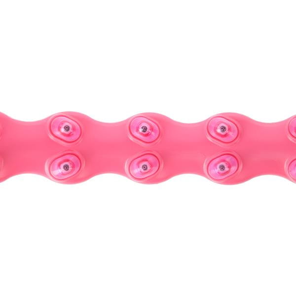 HHP024 PINK-BLACK HULA HOP 1,6KG 110CM HMS