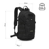 PLECAK TAKTYCZNY COBRA CZARNY 25L NILS CAMP NC3905