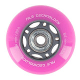 PU 64x24 82A (4szt.) RÓŻOWE + ABEC-7 (8szt.)  ZESTAW NILS EXTREME
