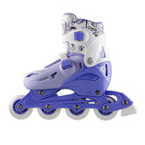 NH0320 A SET 4W1 NIEBIESKIE ŁYŻWOROLKI PŁOZA HOKEJOWA NILS EXTREME