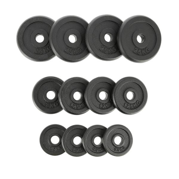 STO20 BLACK 2 x 9 KG SZTANGIELKI W WALIZCE ONE FITNESS