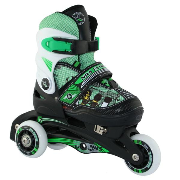 NJ9128 A ZIELONE ŁYŻWOROLKI NILS EXTREME