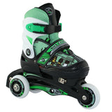 NJ9128 A ZIELONE ŁYŻWOROLKI NILS EXTREME