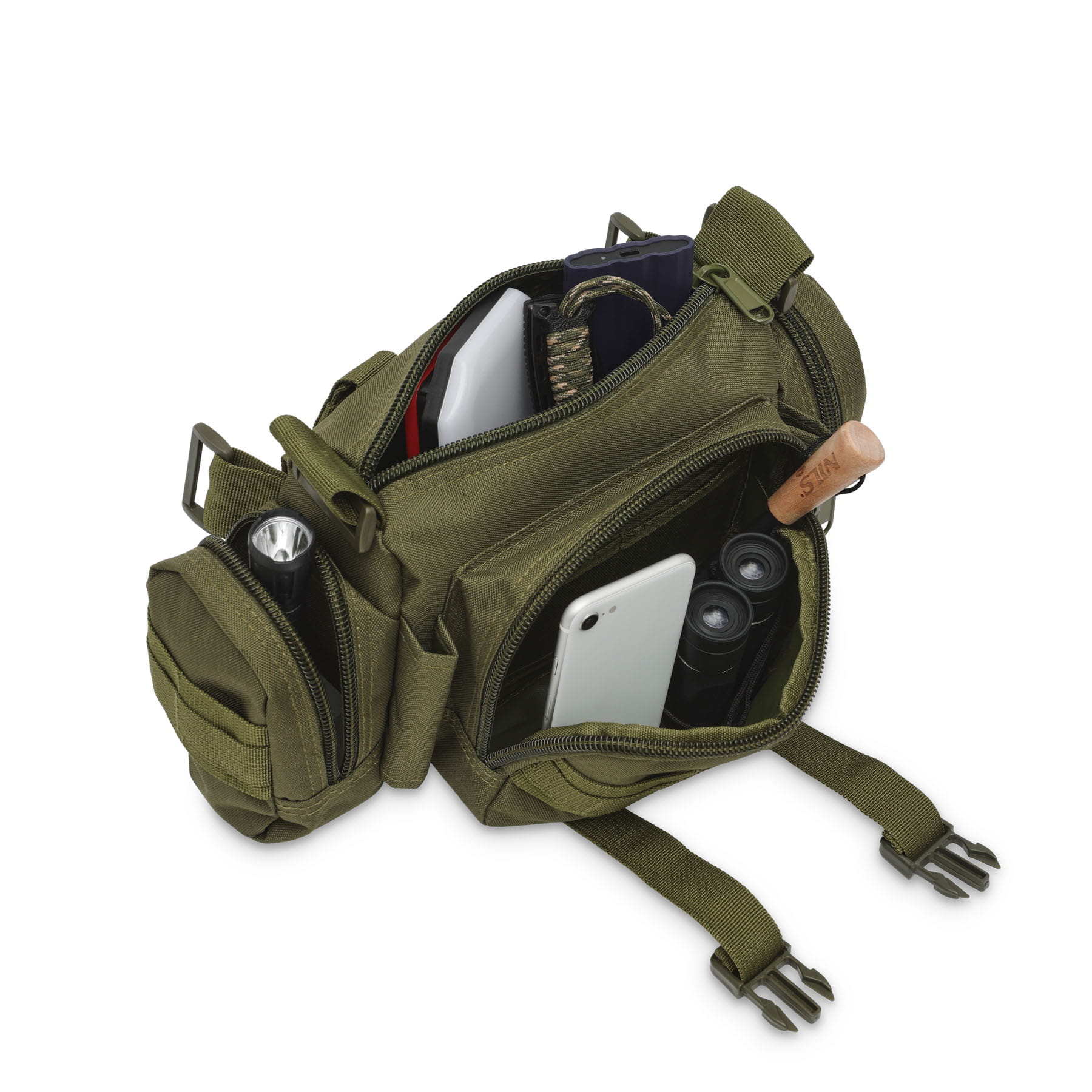 TORBA BIODROWA ZIELONA XL NILS CAMP NC3907