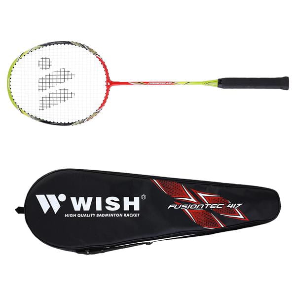 FUSIONTEC 417 CZERWONA RAKIETA DO BADMINTONA WISH
