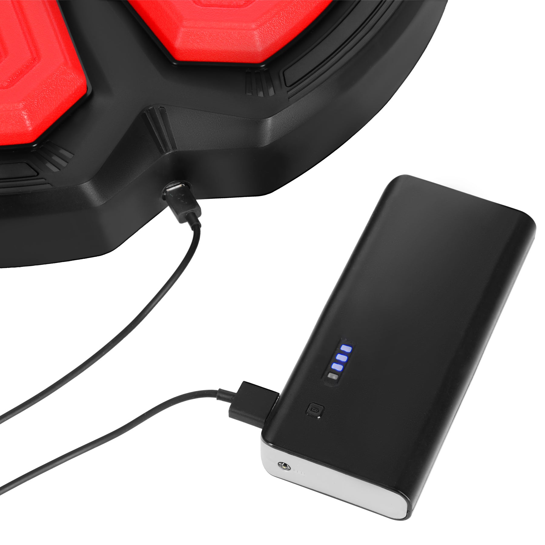 TARCZA BOKSERSKA LED BLUETOOTH Z MUZYKĄ HMS TB06 + RĘKAWICE