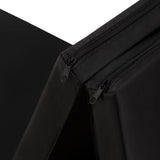 MATERAC GIMNASTYCZNY SKŁADANY 1800x600MM BLACK HMS PREMIUM MGS02