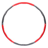 HULA HOP 1,2KG 100CM HMS HHP002 RED-GREY