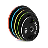 TOG10 2 x 10 KG TALERZ OLIMPIJSKI OGUMOWANY 2 x 10 KG HMS