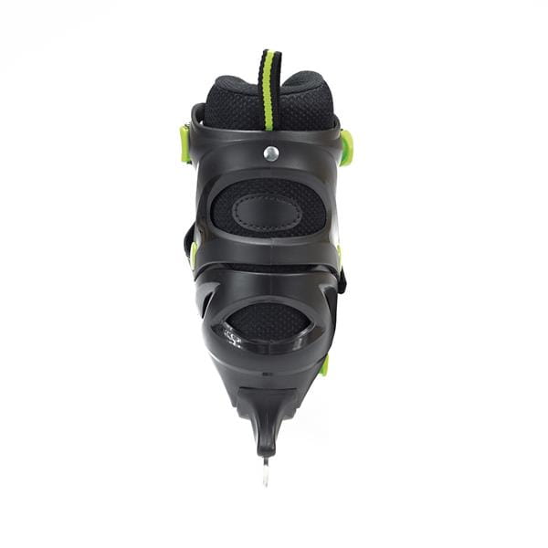 NH7104 A 2w1 BLACK/GREEN ROZM. S ŁYŻWOROLKI Z WYM. PŁ. HOKEJOWĄ NILS EXTREME