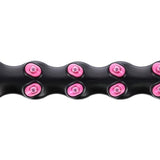 HHP024 PINK-BLACK HULA HOP 1,6KG 110CM HMS