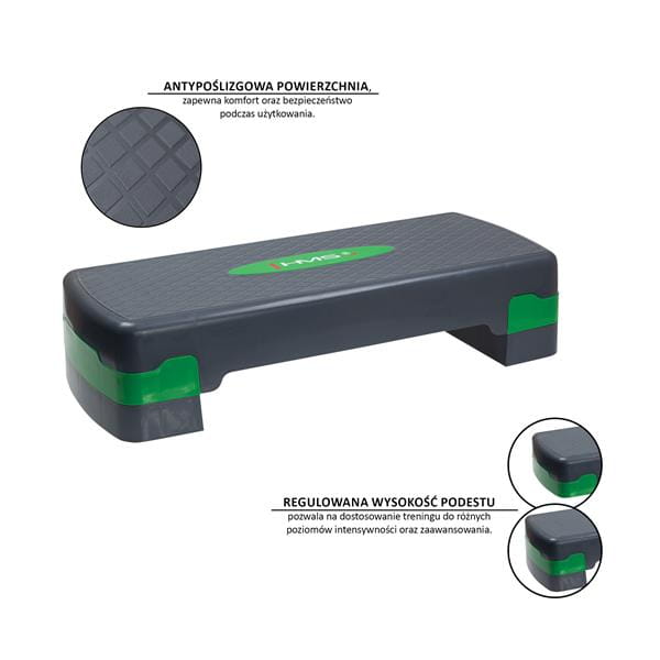 STEP DO AEROBIKU HMS AS003 GREEN/GRAY