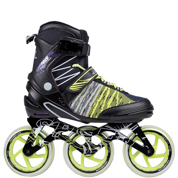 NA1206  CZARNO-ZIELONE ROLKI NILS EXTREME