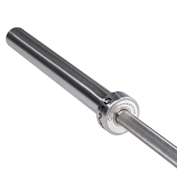 GRYF OLIMPIJSKI GO1100 20KG 2200MM HMS PREMIUM + ZG1500 GOLD ZACISKI LOCK JAW (2 szt)