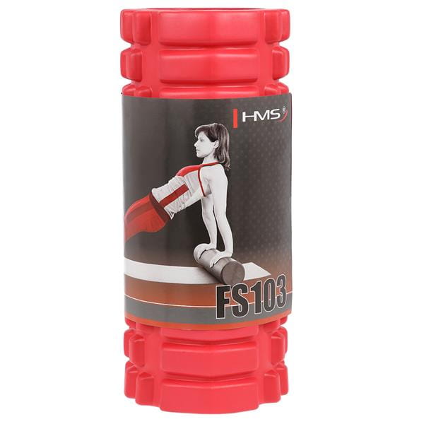 FS103 RED 33CM WAŁEK FITNESS/ROLLER HMS