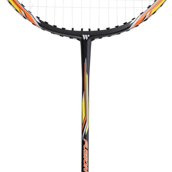 FUSIONTEC 799K ZESTAW RAKIET DO BADMINTONA NIEBIESKI+POMARAŃCZOWY WISH
