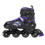 NJ4613 A PURPUROWY ŁYŻWOROLKI NILS EXTREME