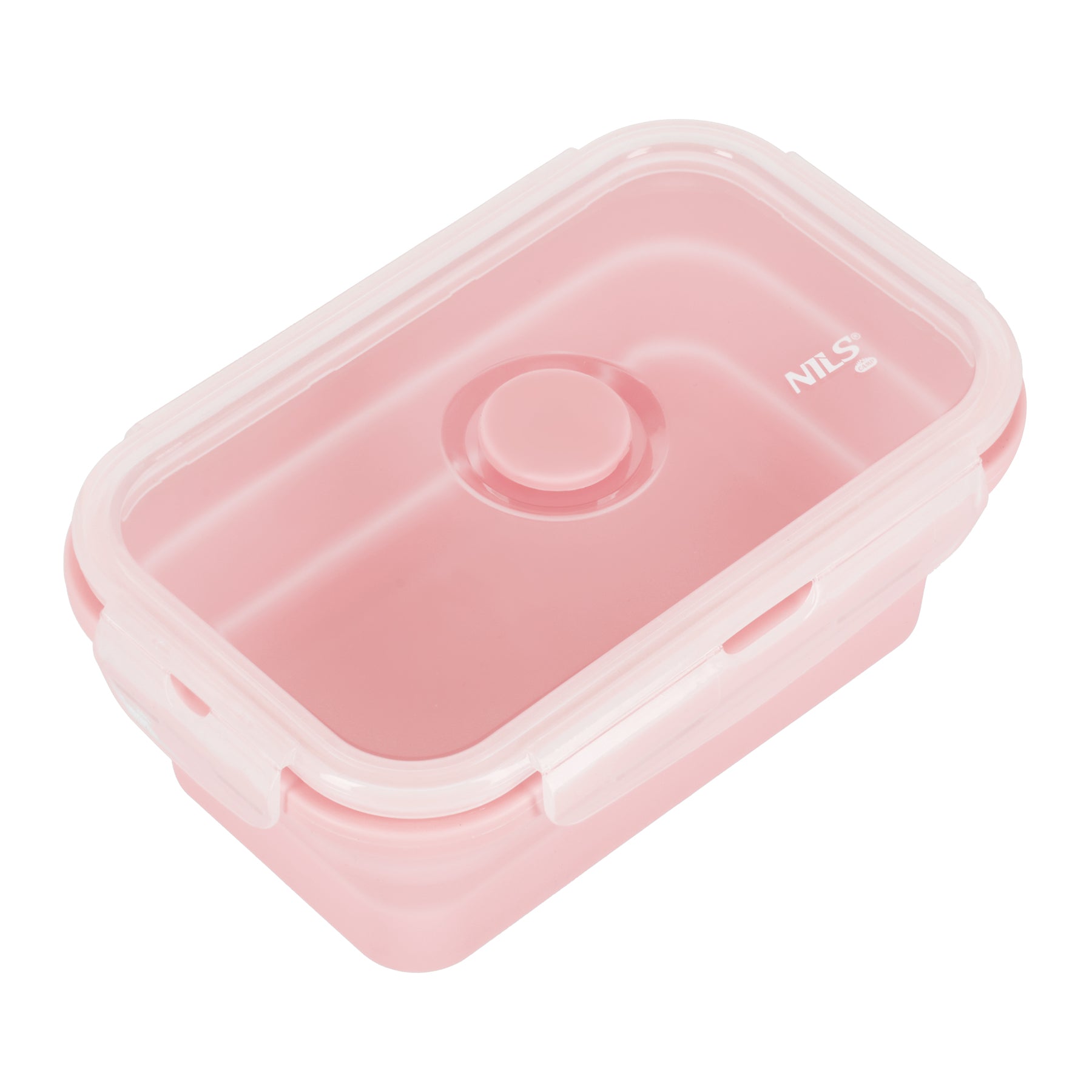 POJEMNIK/LUNCH BOX SKŁADANY RÓŻOWY 500ML NILS CAMP NC4105