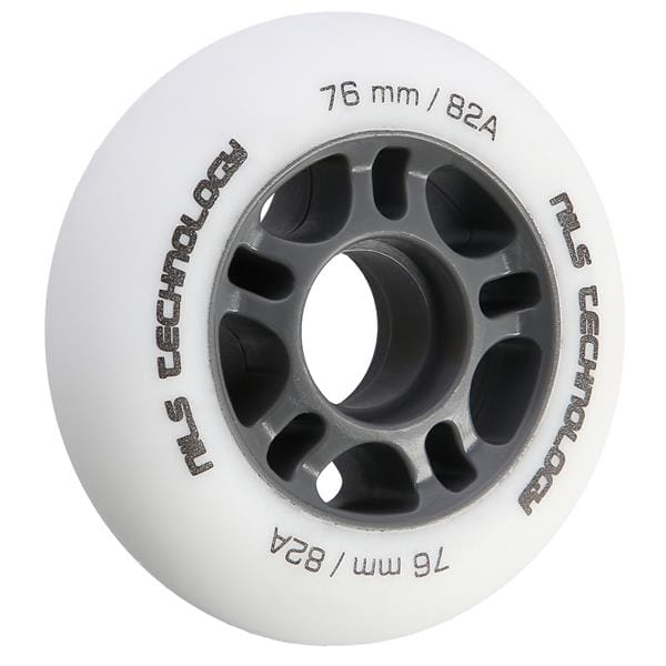 KÓŁKA PU 76x24 82A BIAŁE MATOWE  (4 szt.) NILS EXTREME