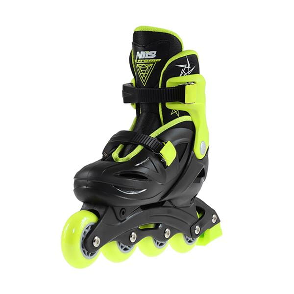 NJ/NA0321 A CZARNO-LIMONKOWE ROLKI NILS EXTREME