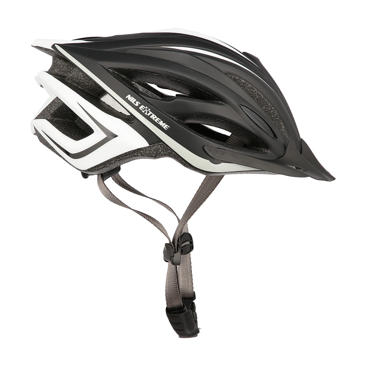MTW202 CZARNO-BIAŁY KASK NILS EXTREME