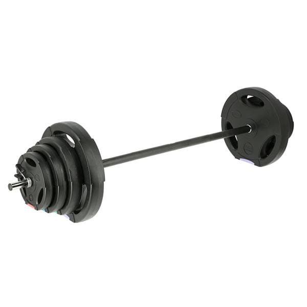 SZTANGA / TALERZE KOMPOZYT ONE FITNESS GSPO40 (2 CZĘŚCI) 42 KG