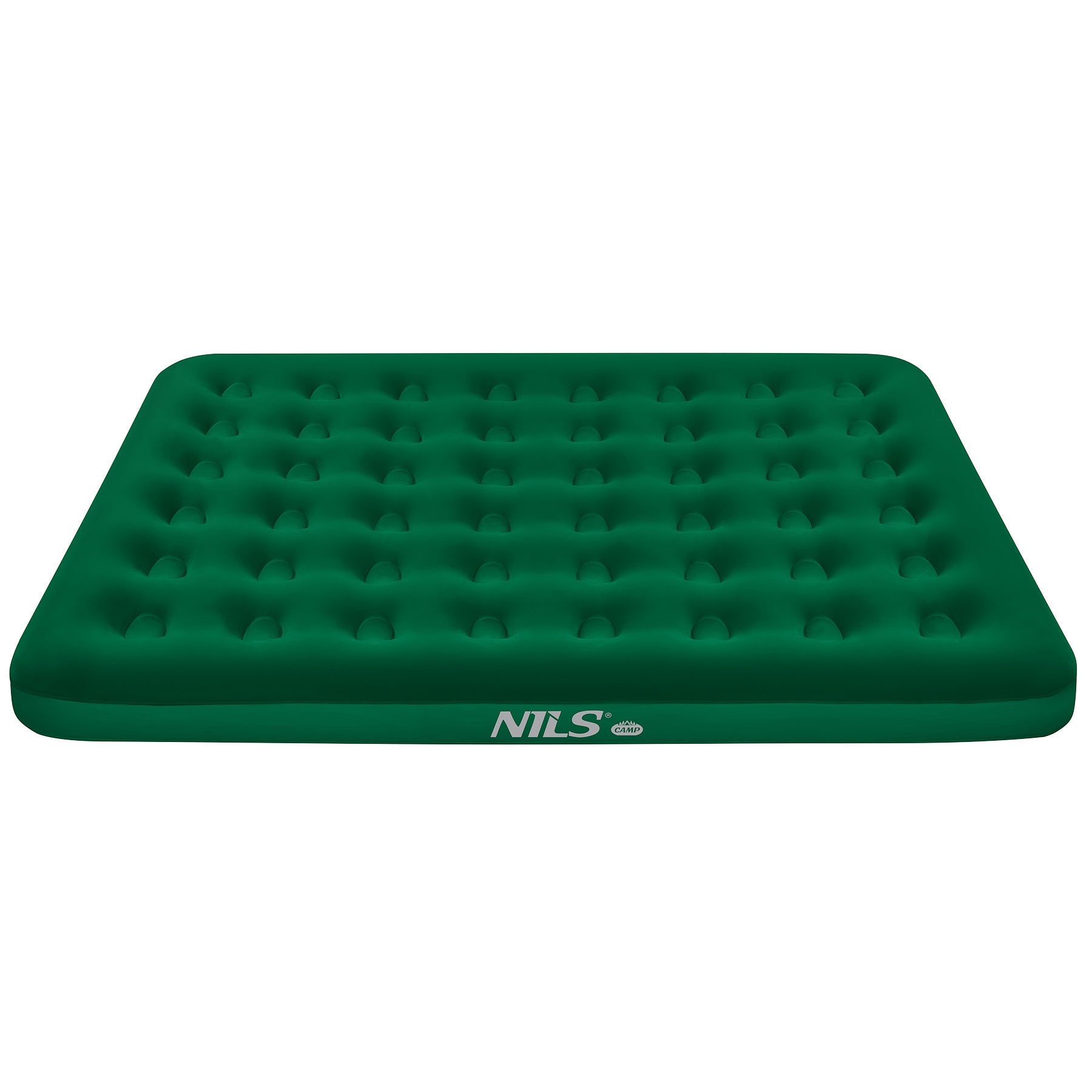 MATERAC TURYSTYCZNY DMUCHANY 203X152X22 CM ZIELONY NILS CAMP NC2803