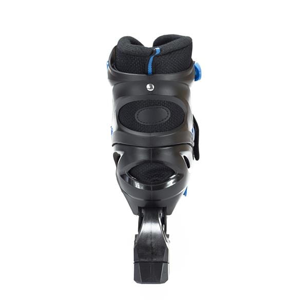 NH7104 A 2w1 BLACK/BLUE ROZM. M ŁYŻWOROLKI Z WYM. PŁ. HOKEJOWĄ NILS EXTREME