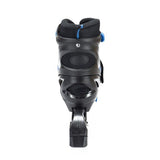 NH7104 A 2w1 BLACK/BLUE ROZM. M ŁYŻWOROLKI Z WYM. PŁ. HOKEJOWĄ NILS EXTREME