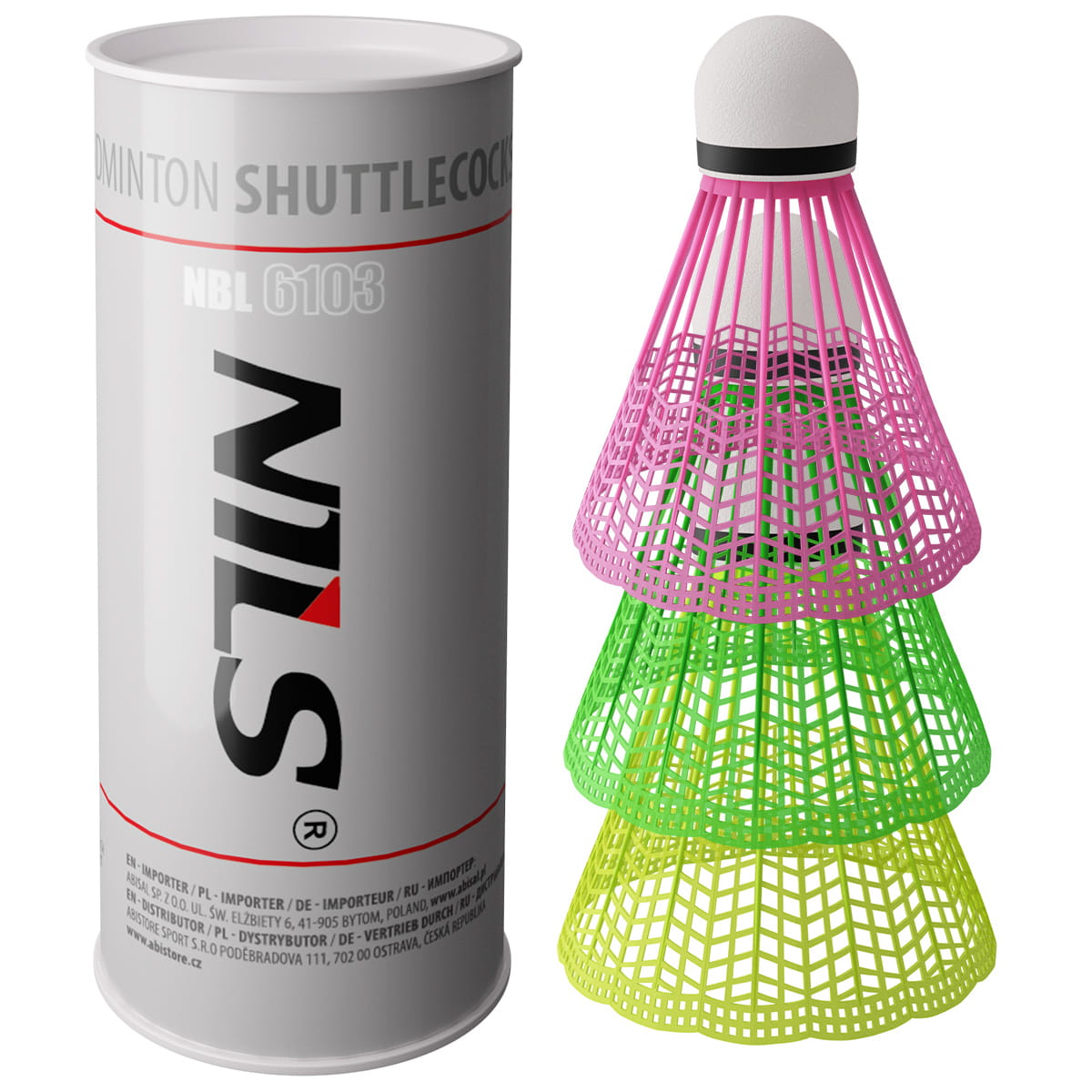 LOTKI NYLON NBL6103  MULTICOLOR 3 SZT. NILS