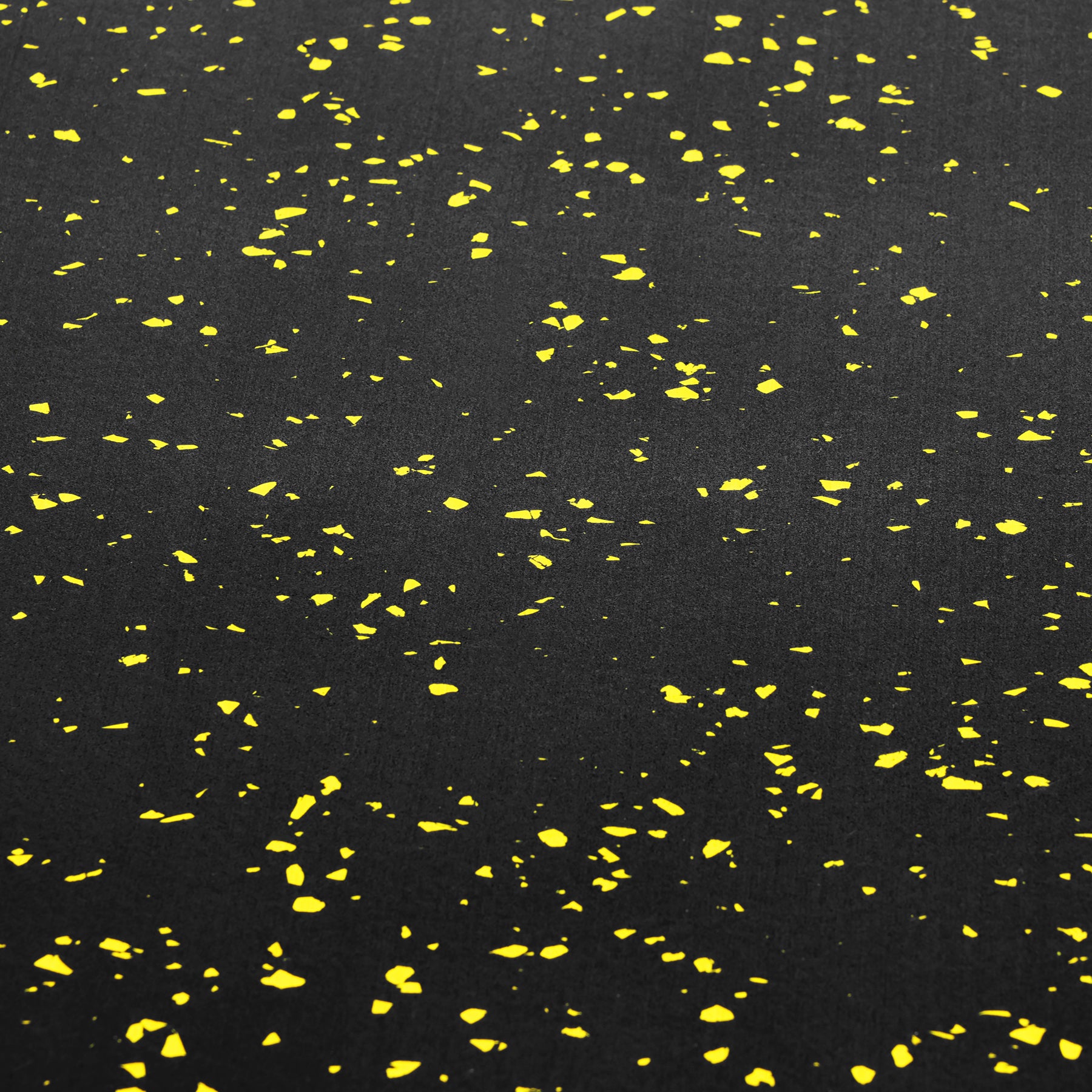 POS35 PODŁOGA GUMOWA POD SPRZĘT FITNESS Z WYPUSTKAMI BLACK/YELLOW II GATUNEK
