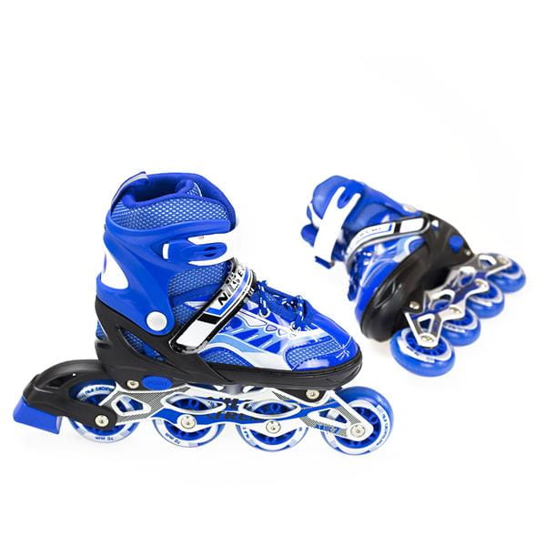 NJ1828 A NIEBIESKIE ROLKI NILS EXTREME